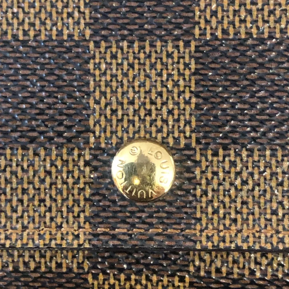 LOUIS VUITTON Damier Ebene Bifold Wallet CA0052 Spain